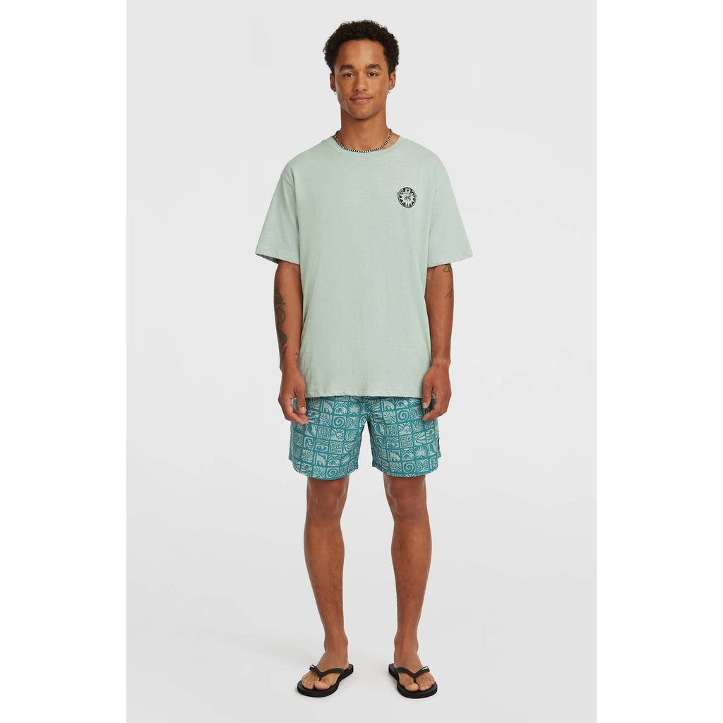 Slub Back Print T-shirt strand