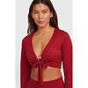 Originals Knotted Long sleeve singlet strand