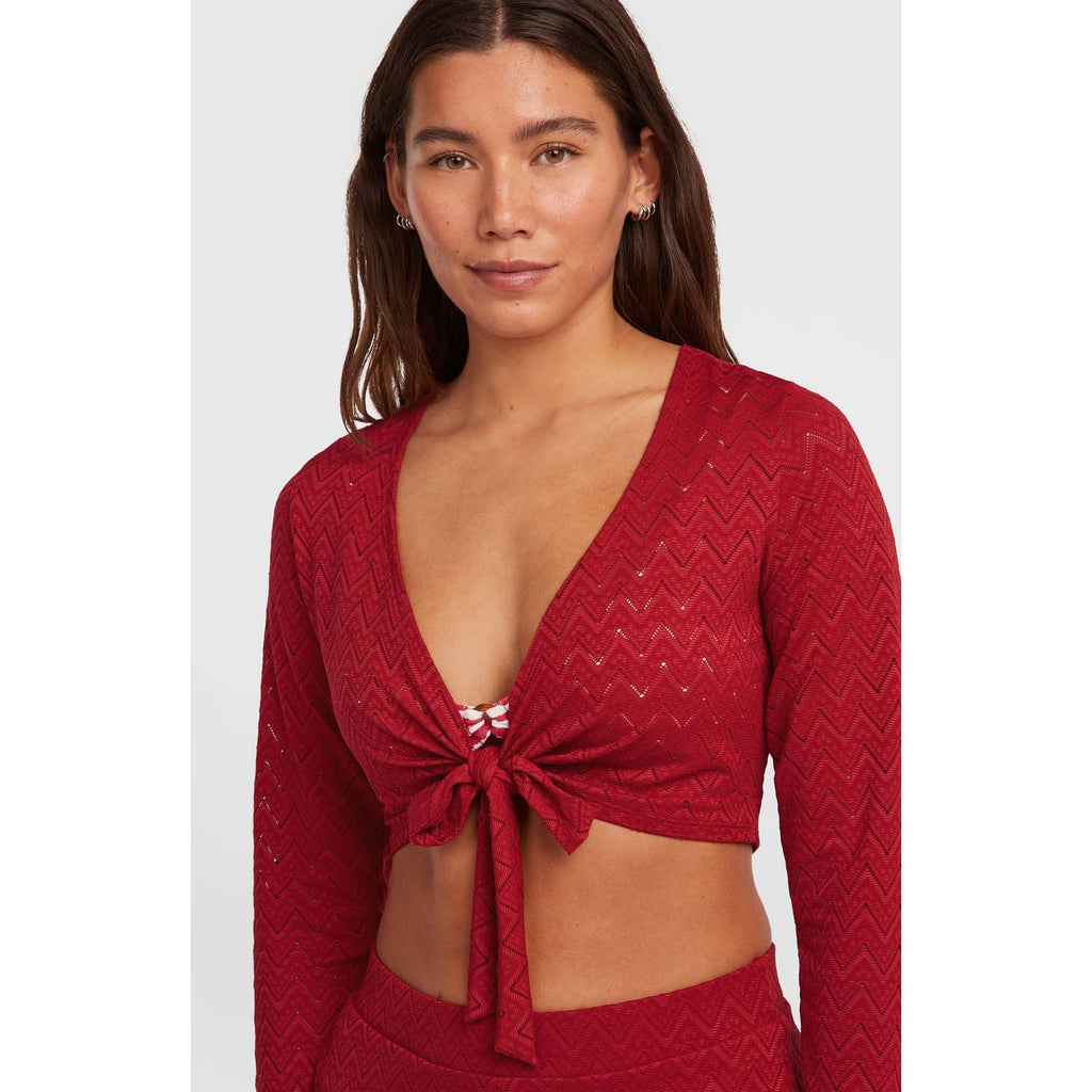 Originals Knotted Long sleeve singlet strand