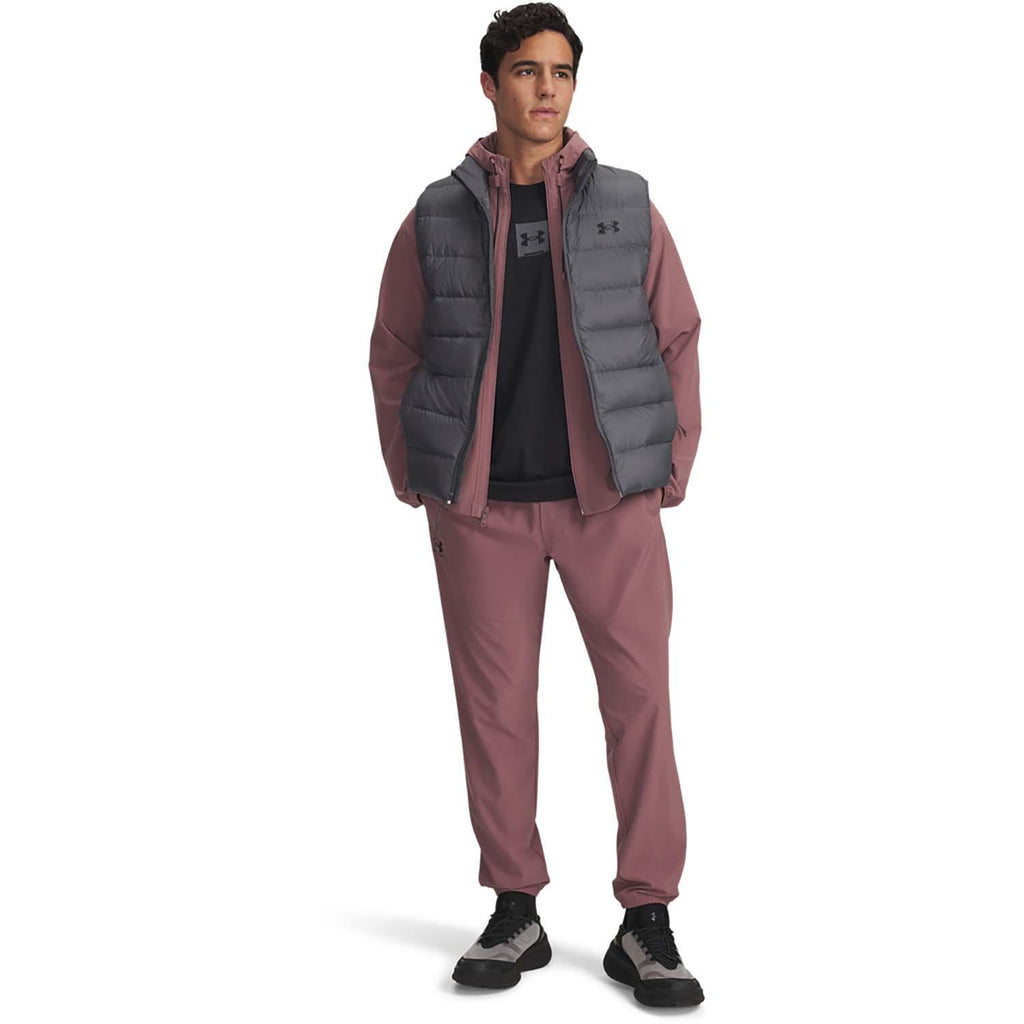legend down vest-gry