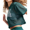Football Mesh Crop Top