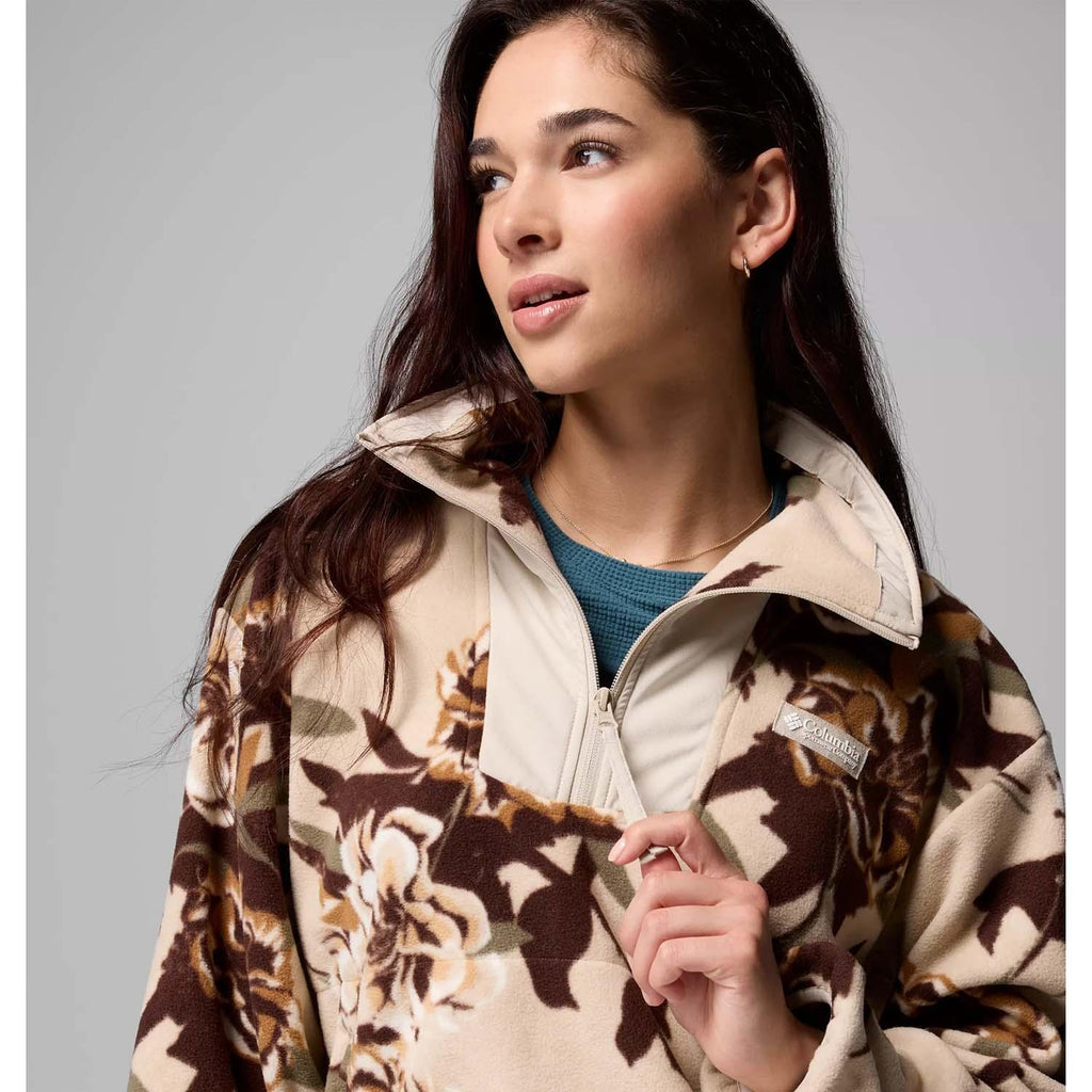 sequoia grove printed half zip