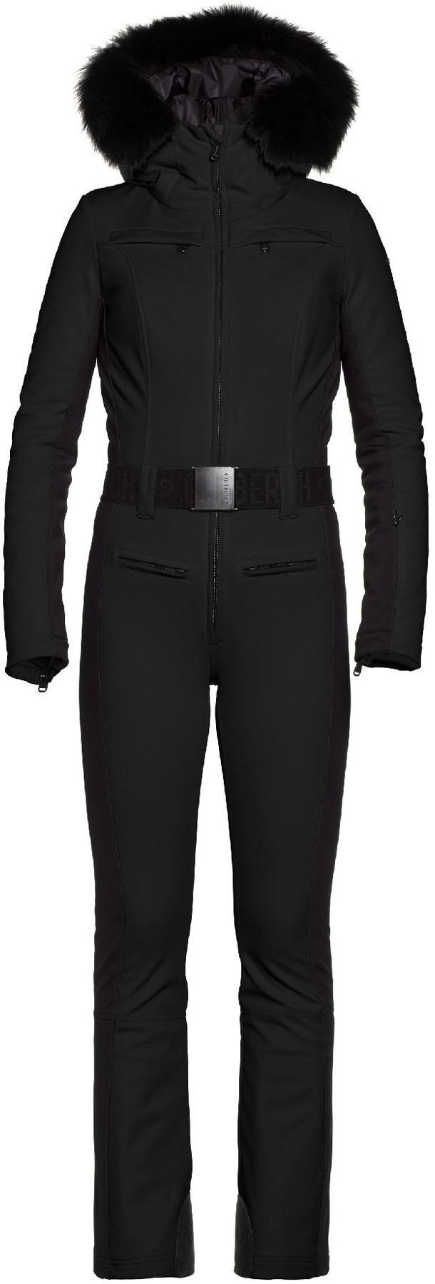 parry ski suit faux fur
