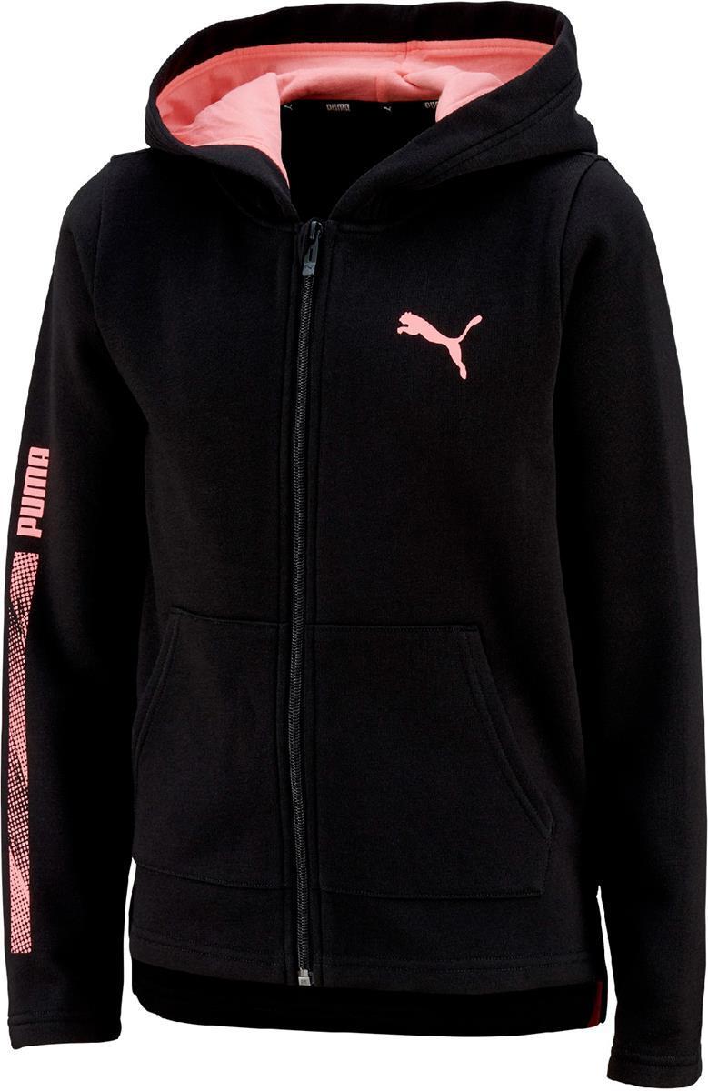 girls hooded full-zip fl