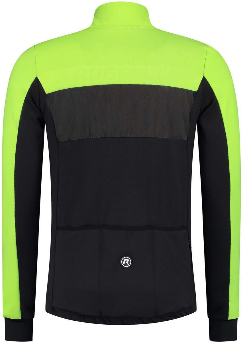 winterjack attq zwart/fluor-geel