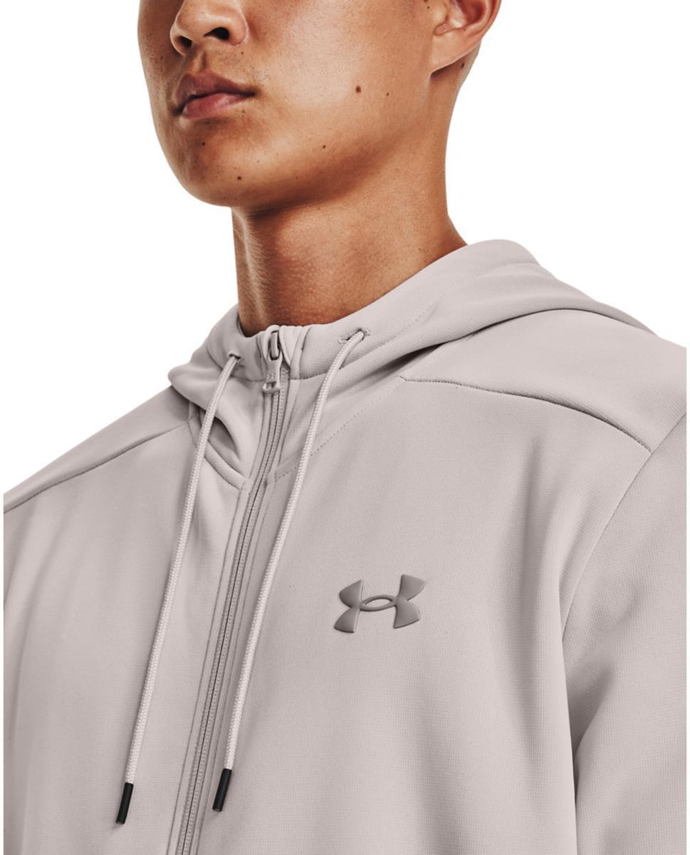 Ua Armour Fleece Fz Hoodie