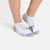 socks short running low cut