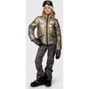 Coldlaky-print Girls Softshell broek