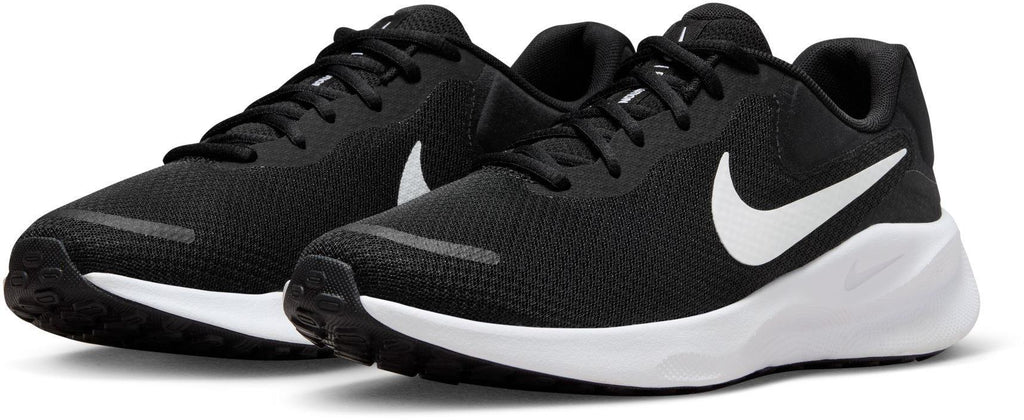 Nike Revolution 7 Men's Road Runnin, WOLF GREY/VOLT-SMOKE GREY-BLACK, 12