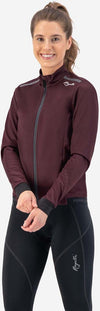 ds winterjack pesara bordeaux/grijs