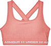 UA Crossback Mid Heather Bra