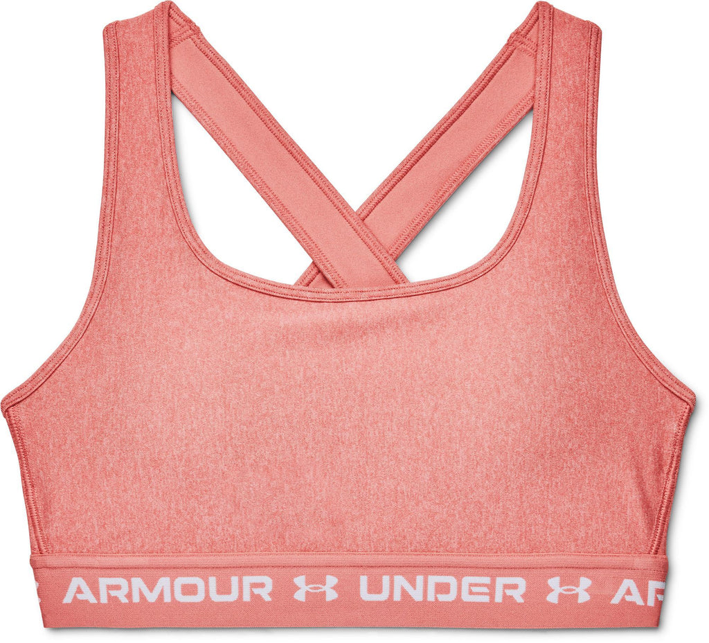 UA Crossback Mid Heather Bra