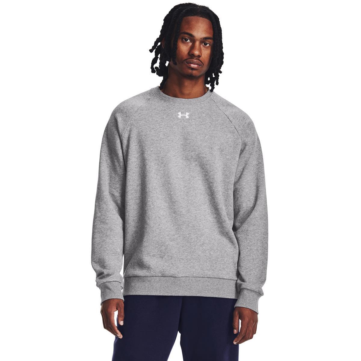 Ua Rival Fleece Crew-blk