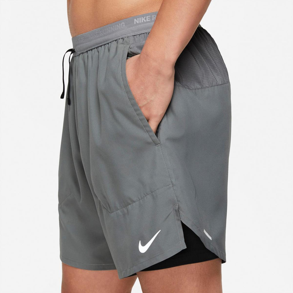 Nike Stride Mens Dri-Fit 7In 2-In-1 Running Shorts