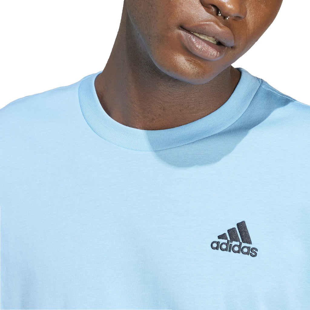 Essentials Single Jersey Geborduurd S Logo shirt