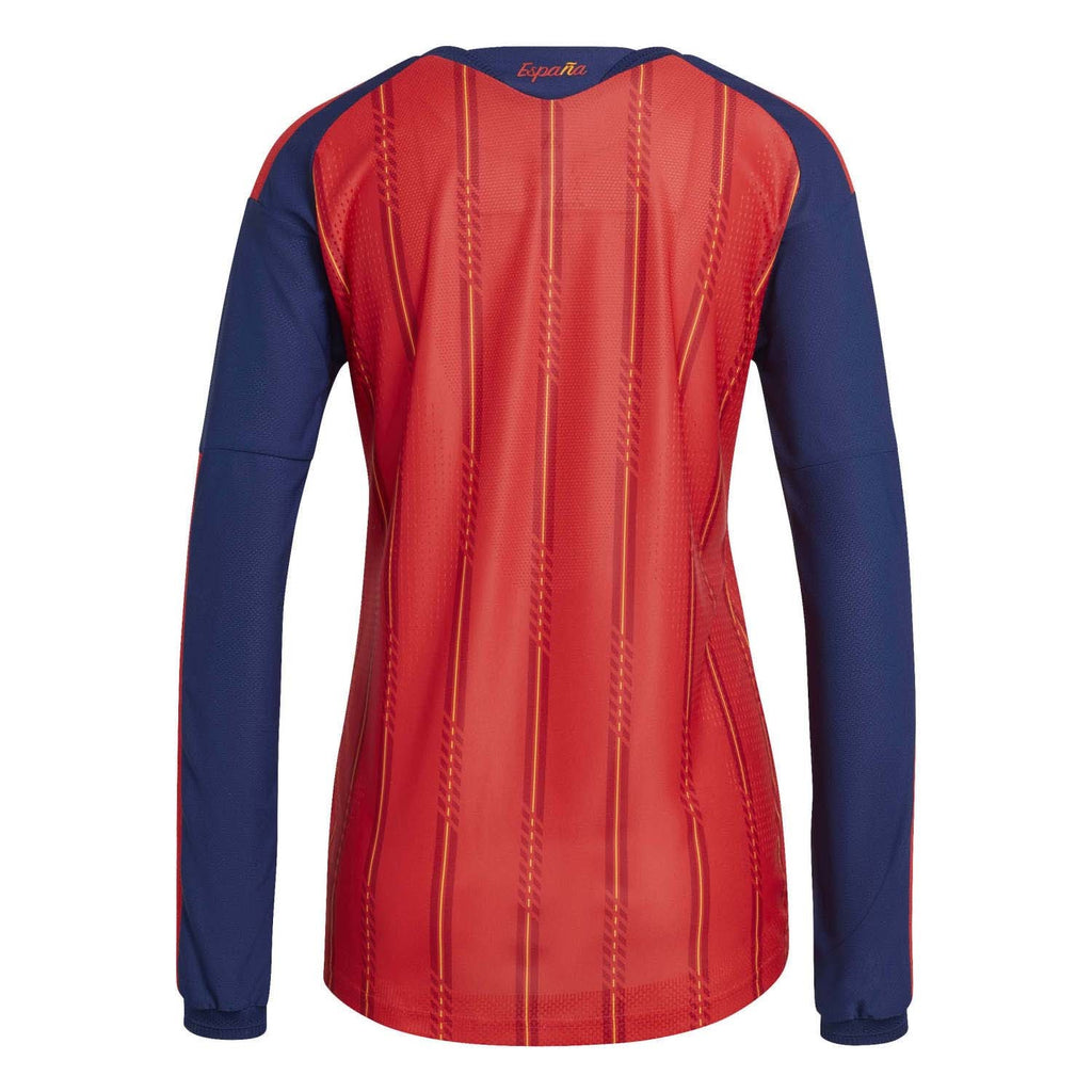 Spanje 26 Authentiek Thuisshirt met Lange Mouwen