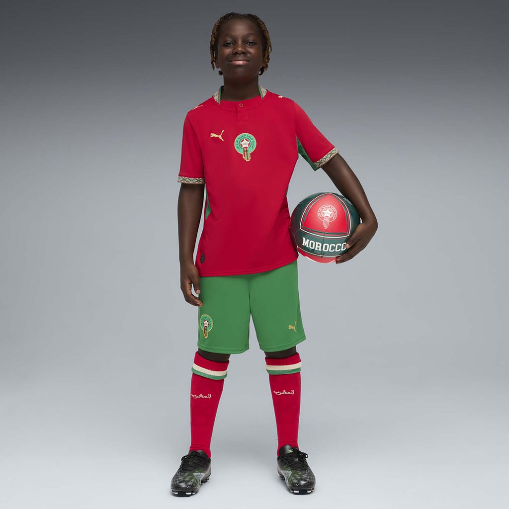 Marokko kids wedstrijdshort 2026