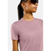 Outdoor T-shirt Crew Neck Short sleeve Merino Tencel Plain Tee