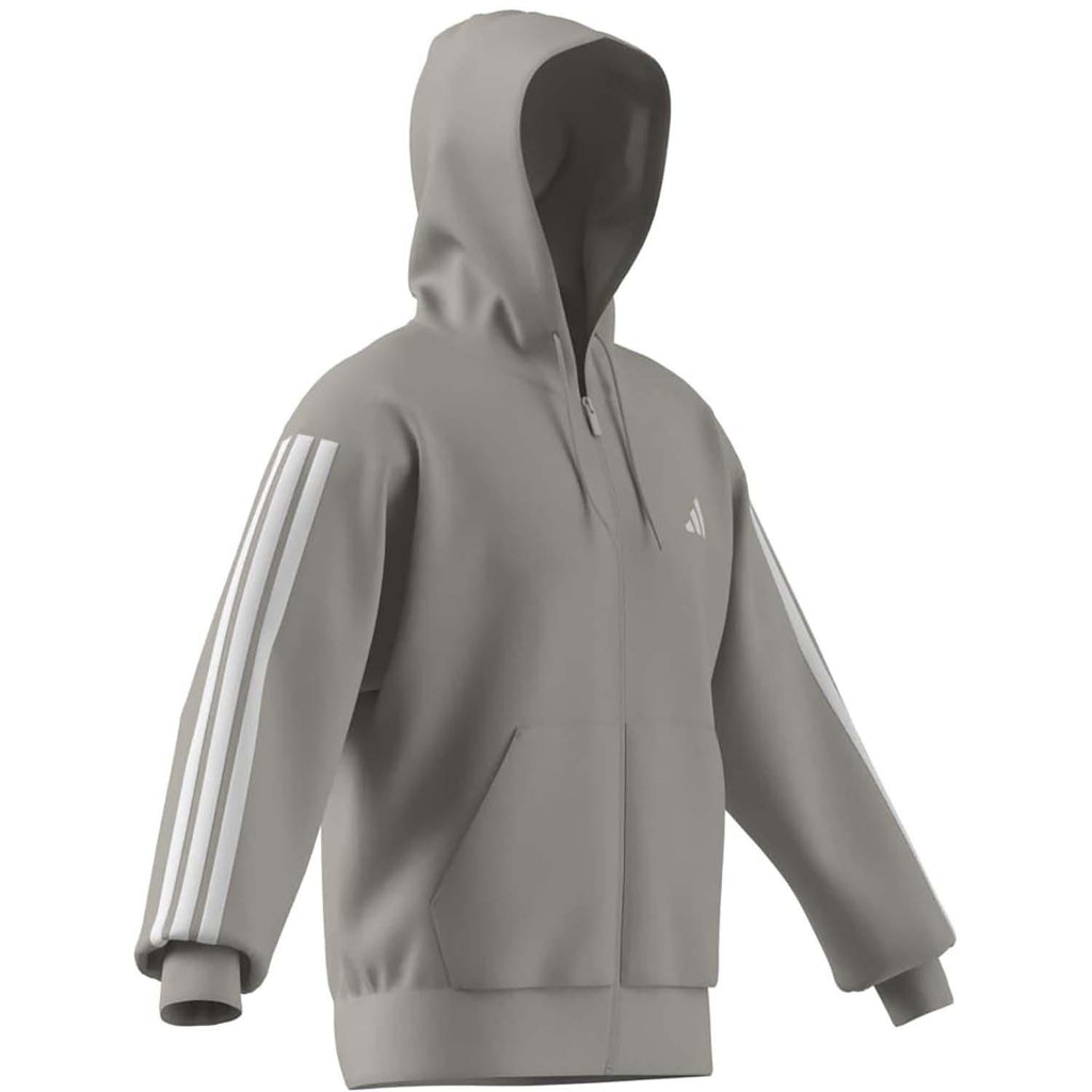 Essentials 3-Stripes Fleece Hoodie