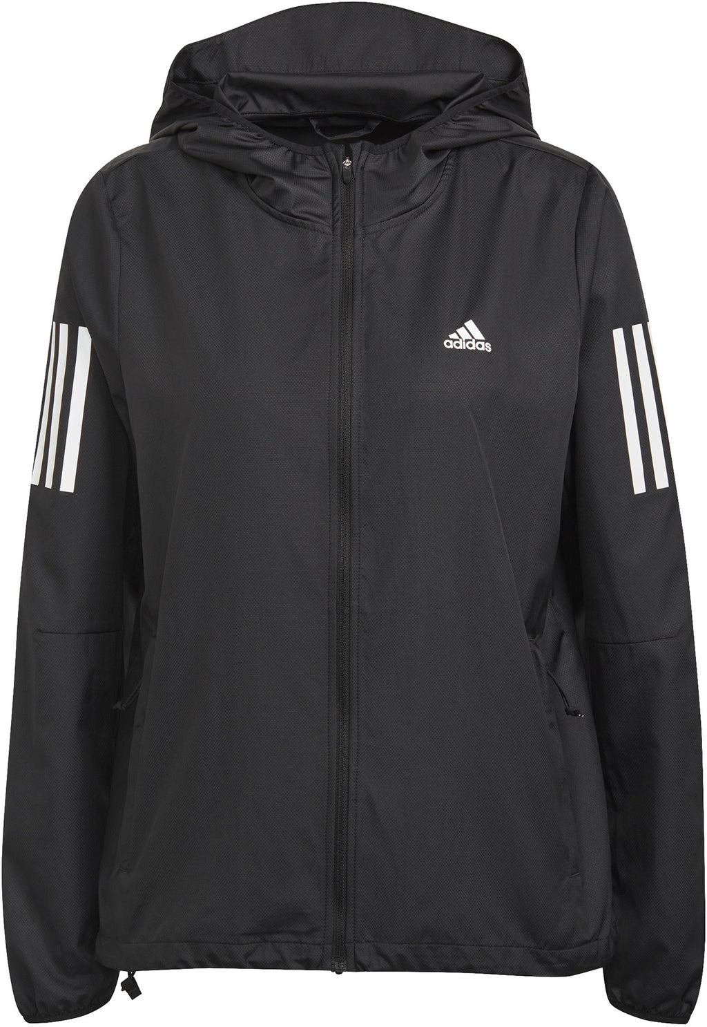 Own the Run Running windjack met capuchon
