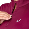 silver ls 1/2 zip winter top