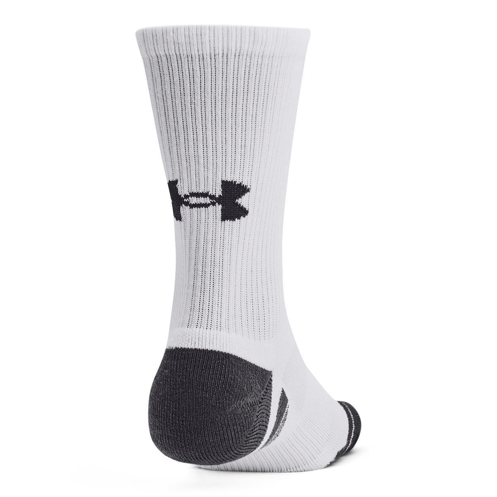 ua performance tech 3pk crew-wht