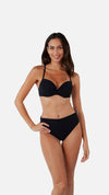 Solid High Waist bikinibroekje