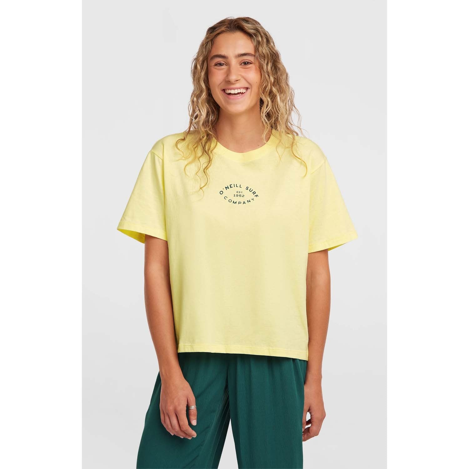 Boxy Back Print T-shirt strand