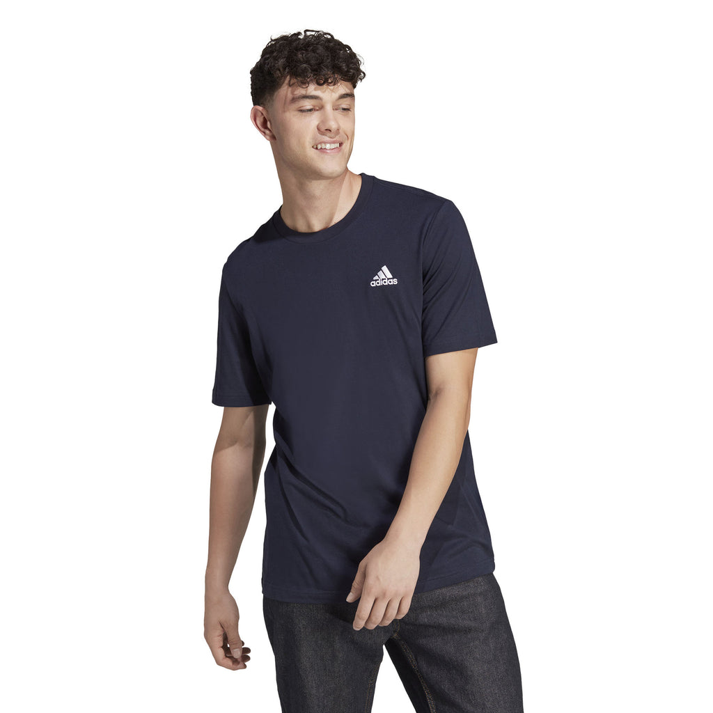 Essentials Single Jersey Geborduurd S Logo shirt