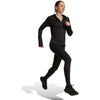 Own The Run Winterized Hoodie Met Halve Rits