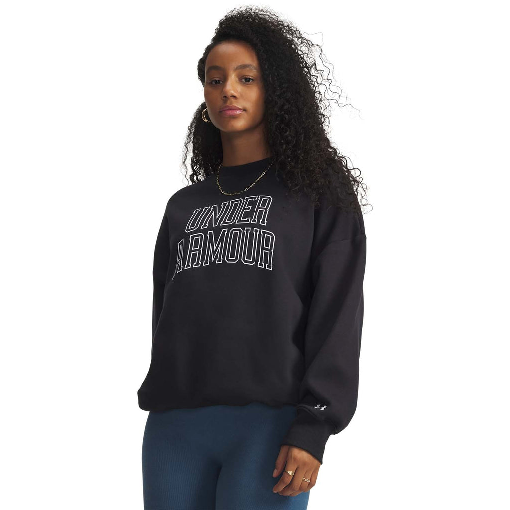 Rival Fleece Oversized Varsity Crew Vest