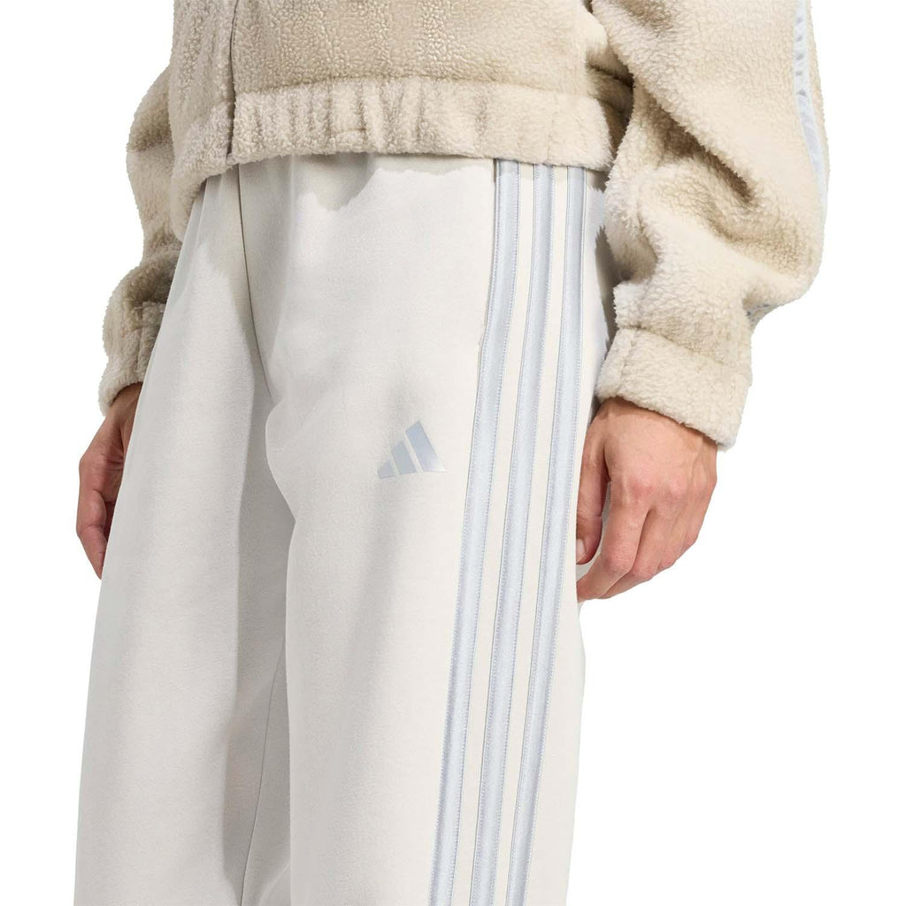 Holiday 3-Stripes Fleece Open-Hem Broek