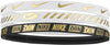 30 3-pack Metallic haarbandjes