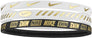 30 3-pack Metallic haarbandjes