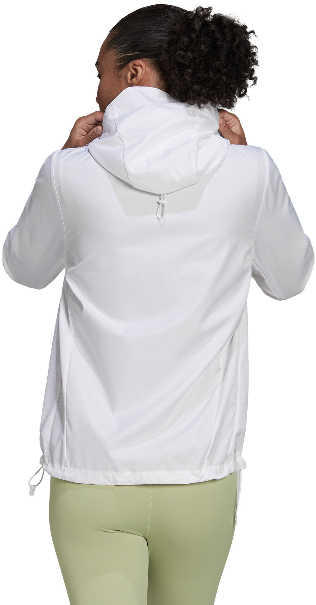 Own the Run Running windjack met capuchon