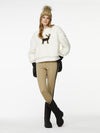 deer teddy sweater