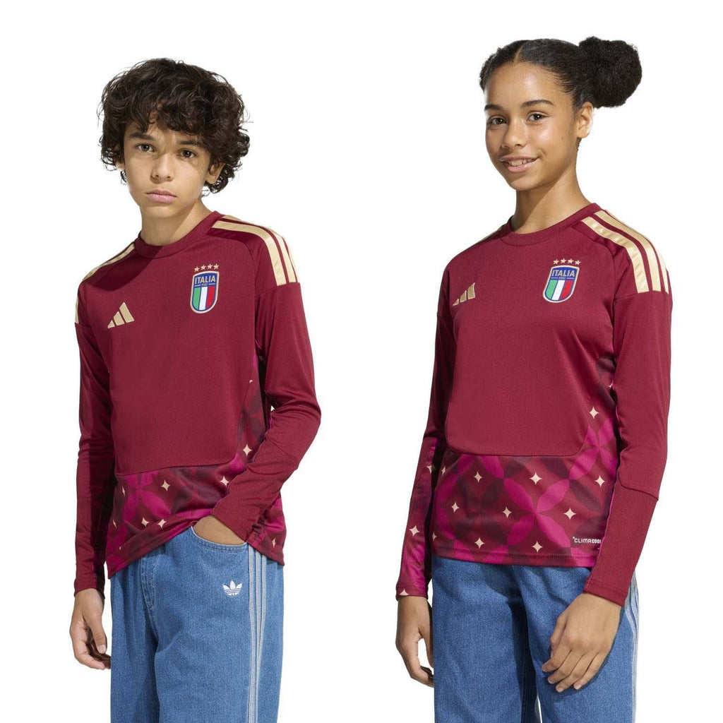 Italië 26 Keepers Thuisshirt met Lange Mouwen Kids