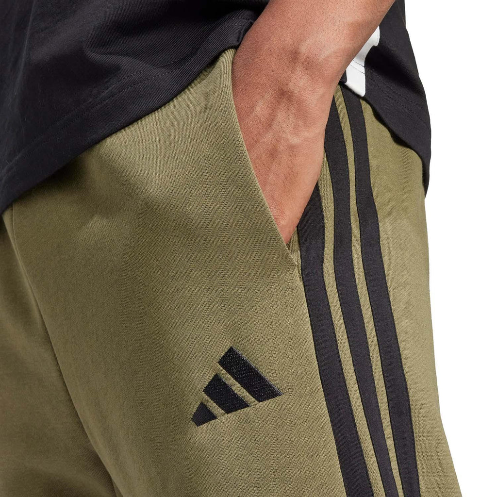 Essentials 3-Stripes Fleece Broek