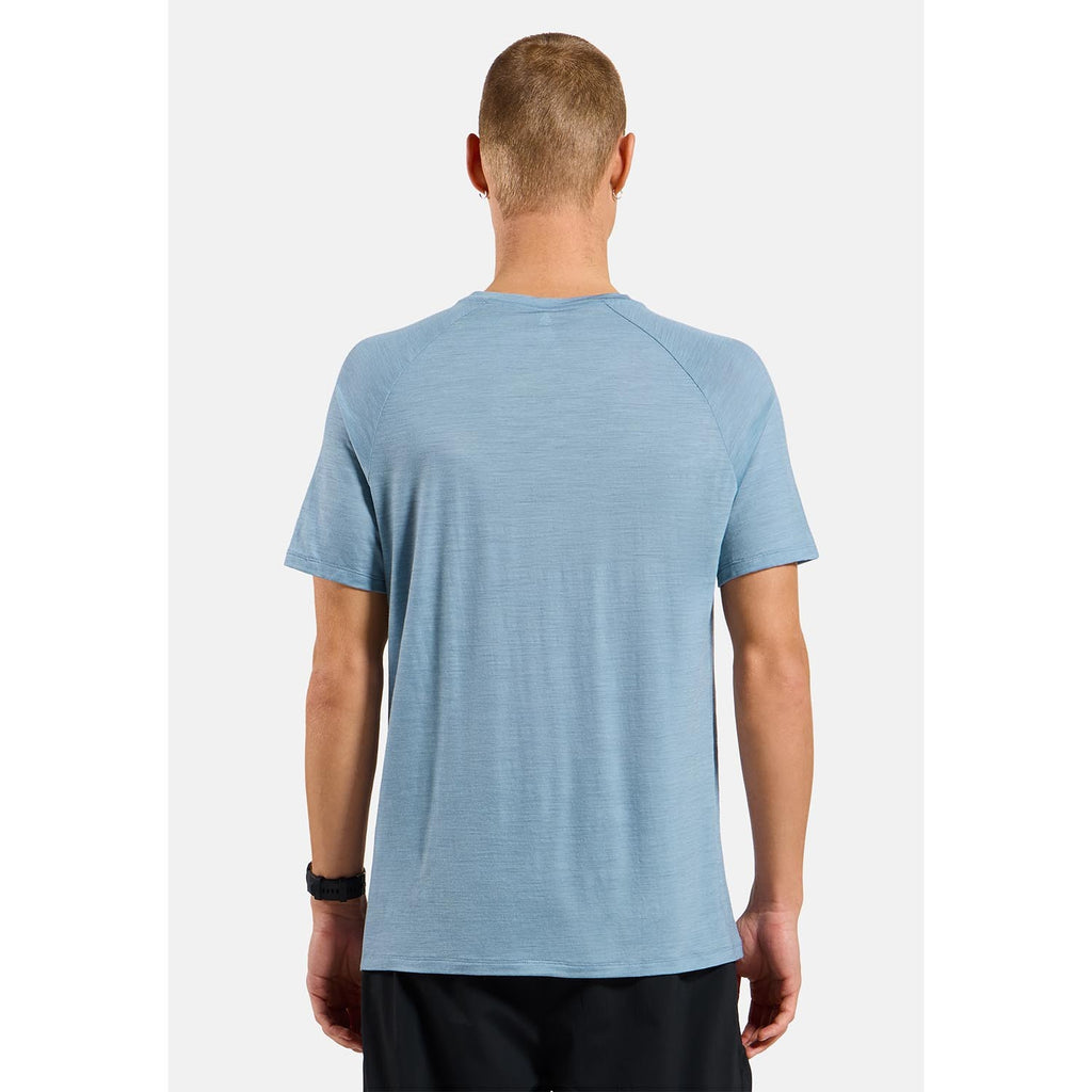 Outdoor shirt Crew Neck Short sleeve Merino Tencel Hyper Map