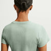 Sportswear Strakgeribd damesshirt