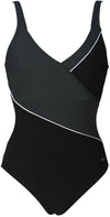 w topaz squared back one piece