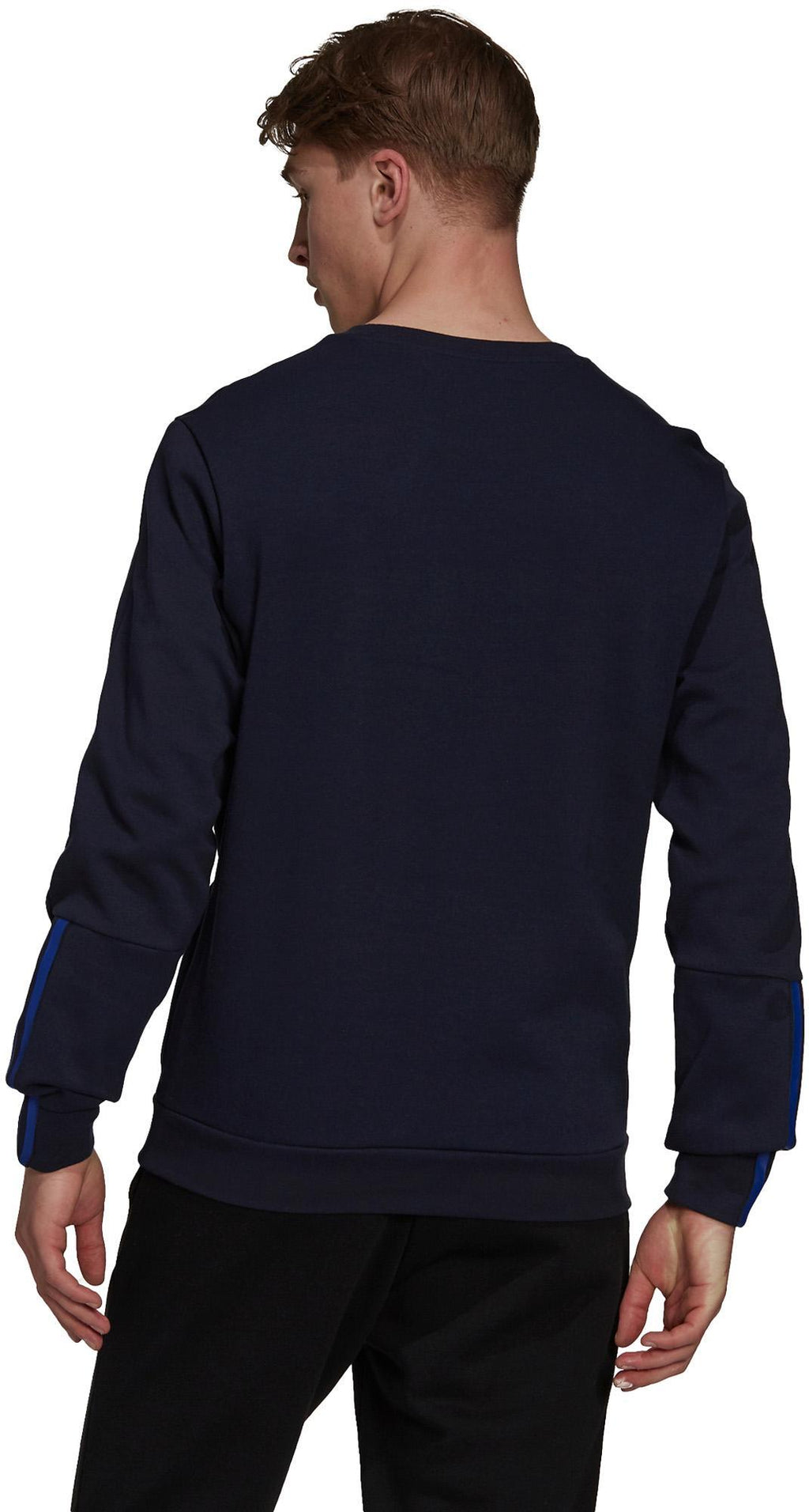 Essentials Matte-Cut 3-Stripes sweater