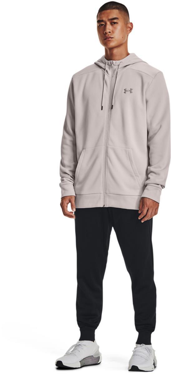 Ua Armour Fleece Fz Hoodie