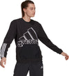 Brand Love Giant Logo Polar Fleece sweater