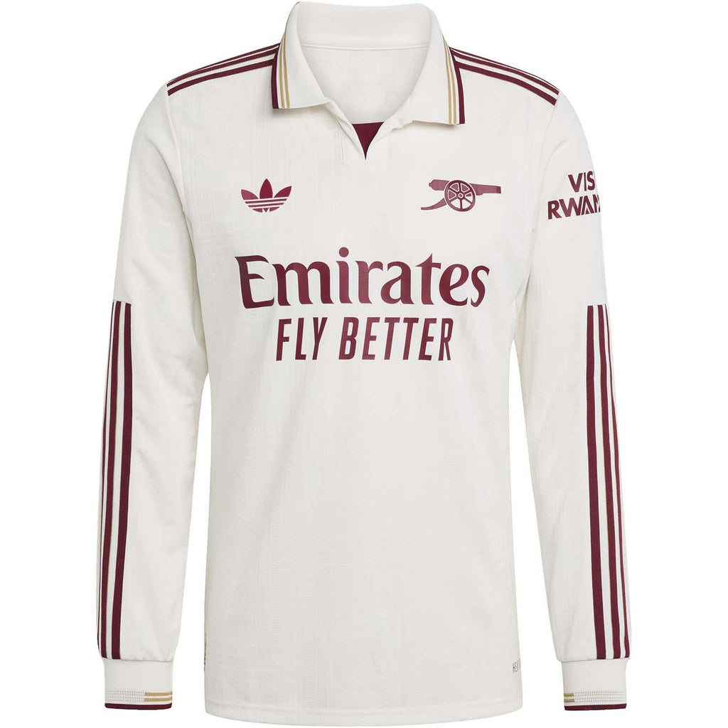 Arsenal 25/26 Long Sleeve Third Authentic Voetbalshirt