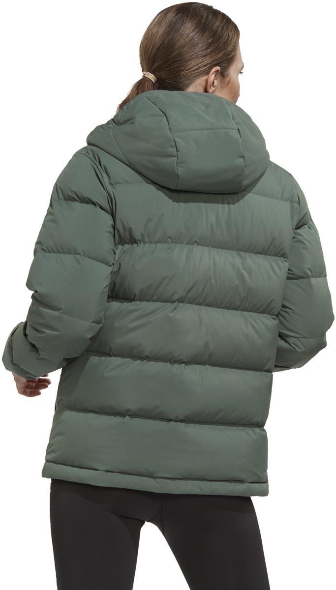 Helionic donsjack met capuchon