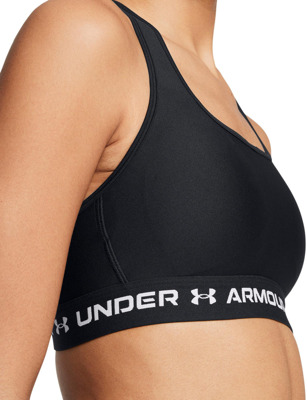 crossback mid bra-blk