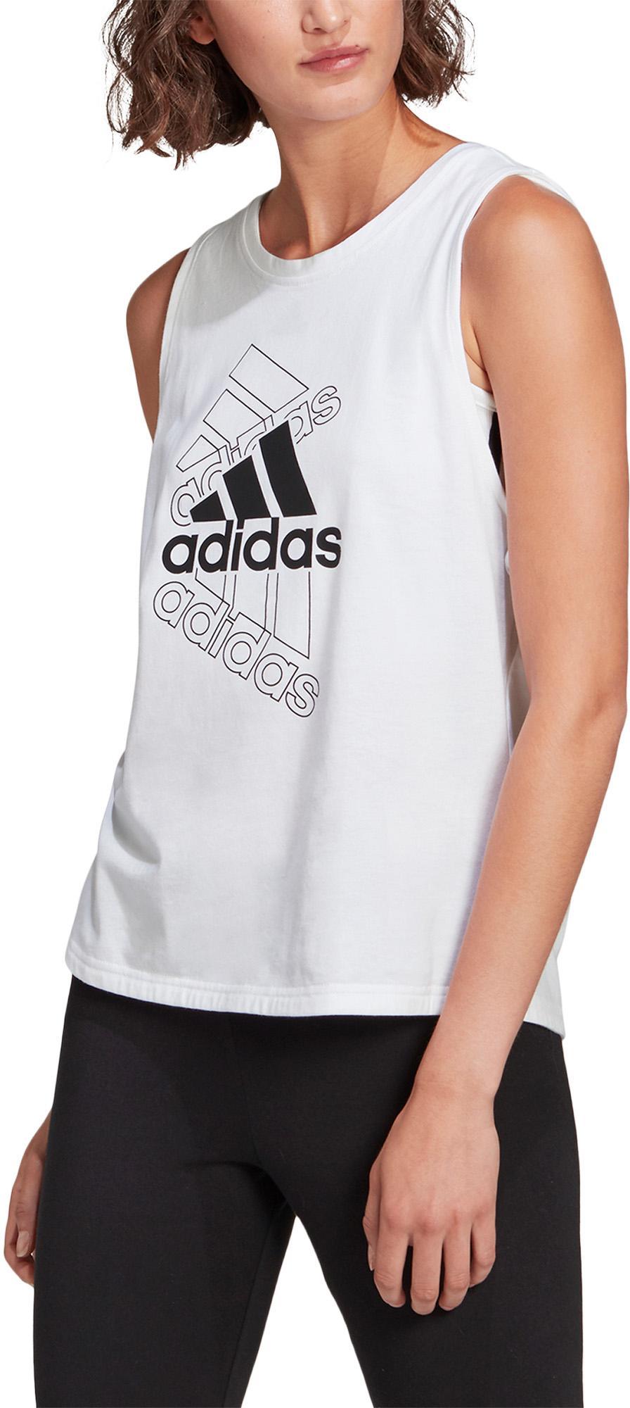 Essentials Stacked Logo Tanktop