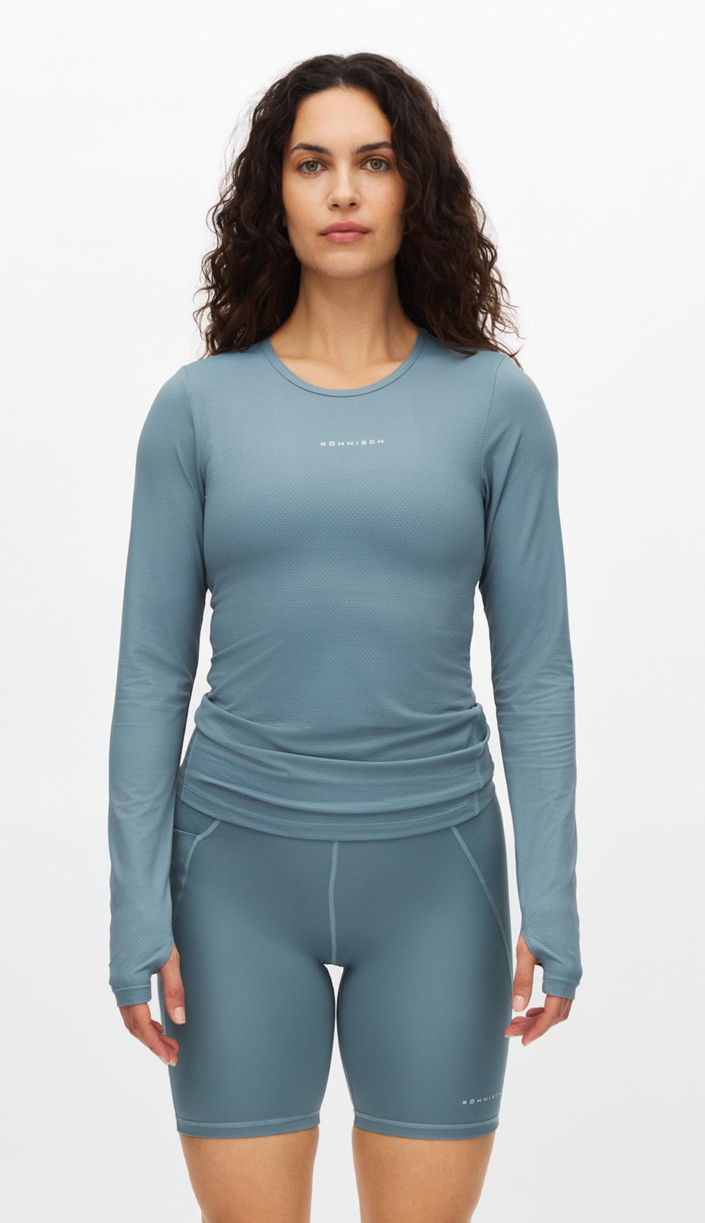 Jacquard Long Sleeve Top T-shirt  training