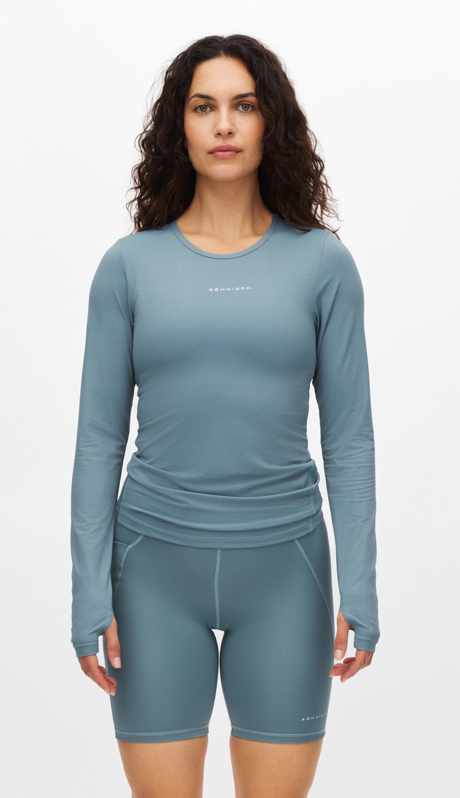 Jacquard Long Sleeve Top T-shirt  training